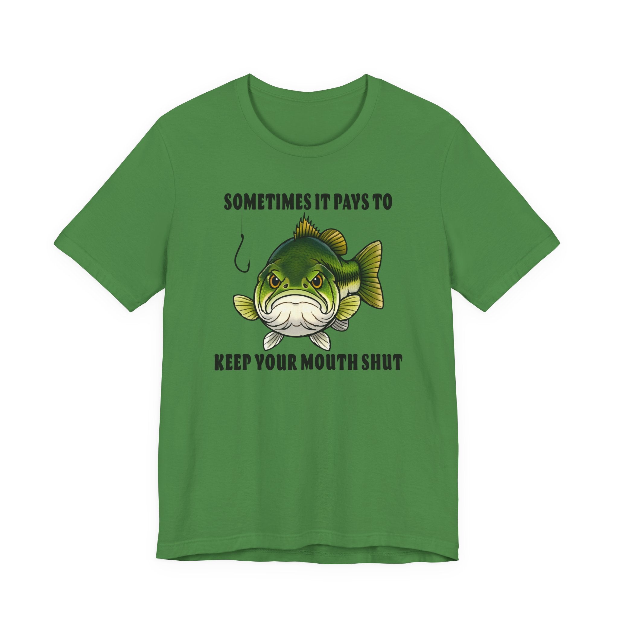 Sometimes It Pays to Keep Your Mouth Shut — Unisex Cotton Tee