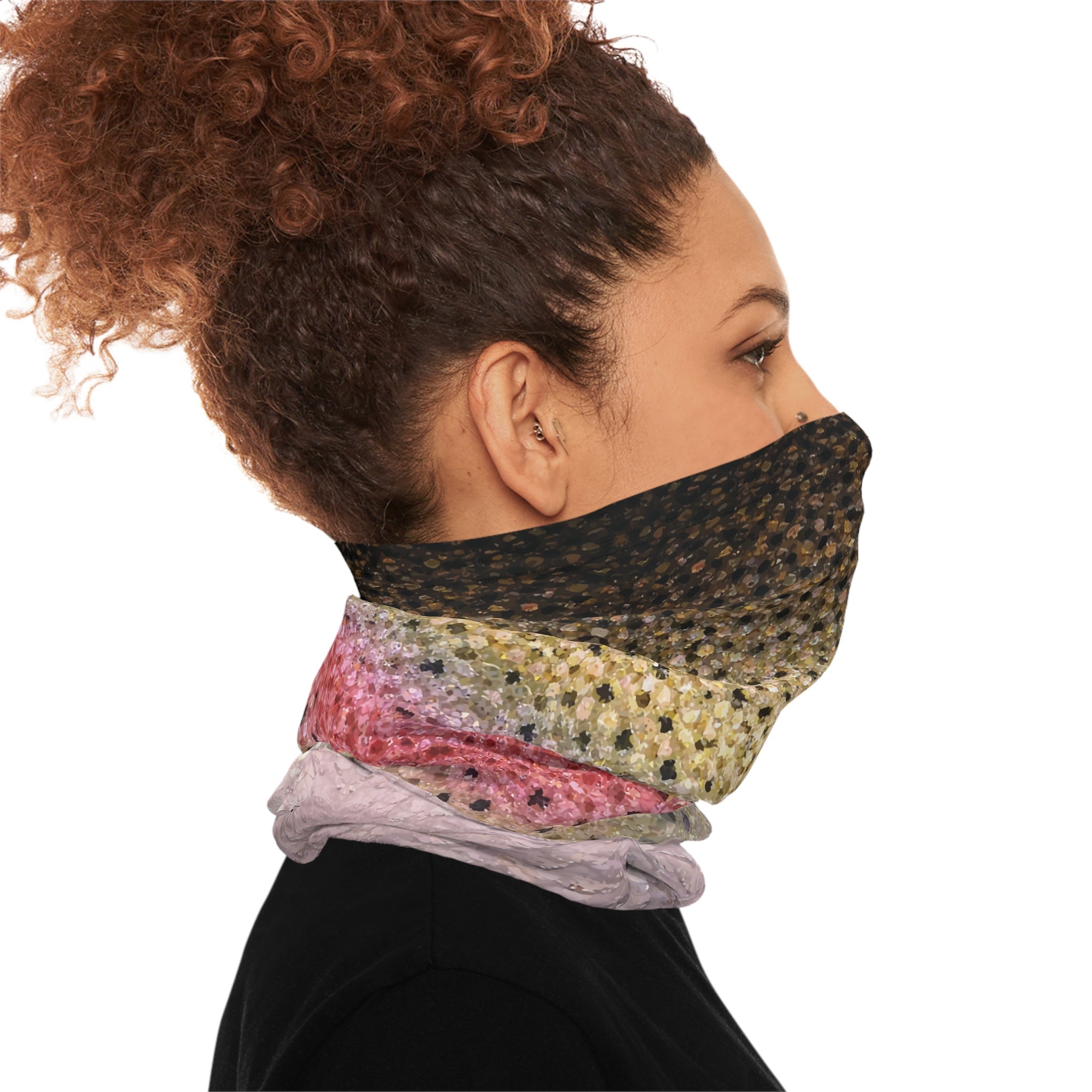 Rainbow Trout — Unisex Neck Gaiter (SPF 50+)