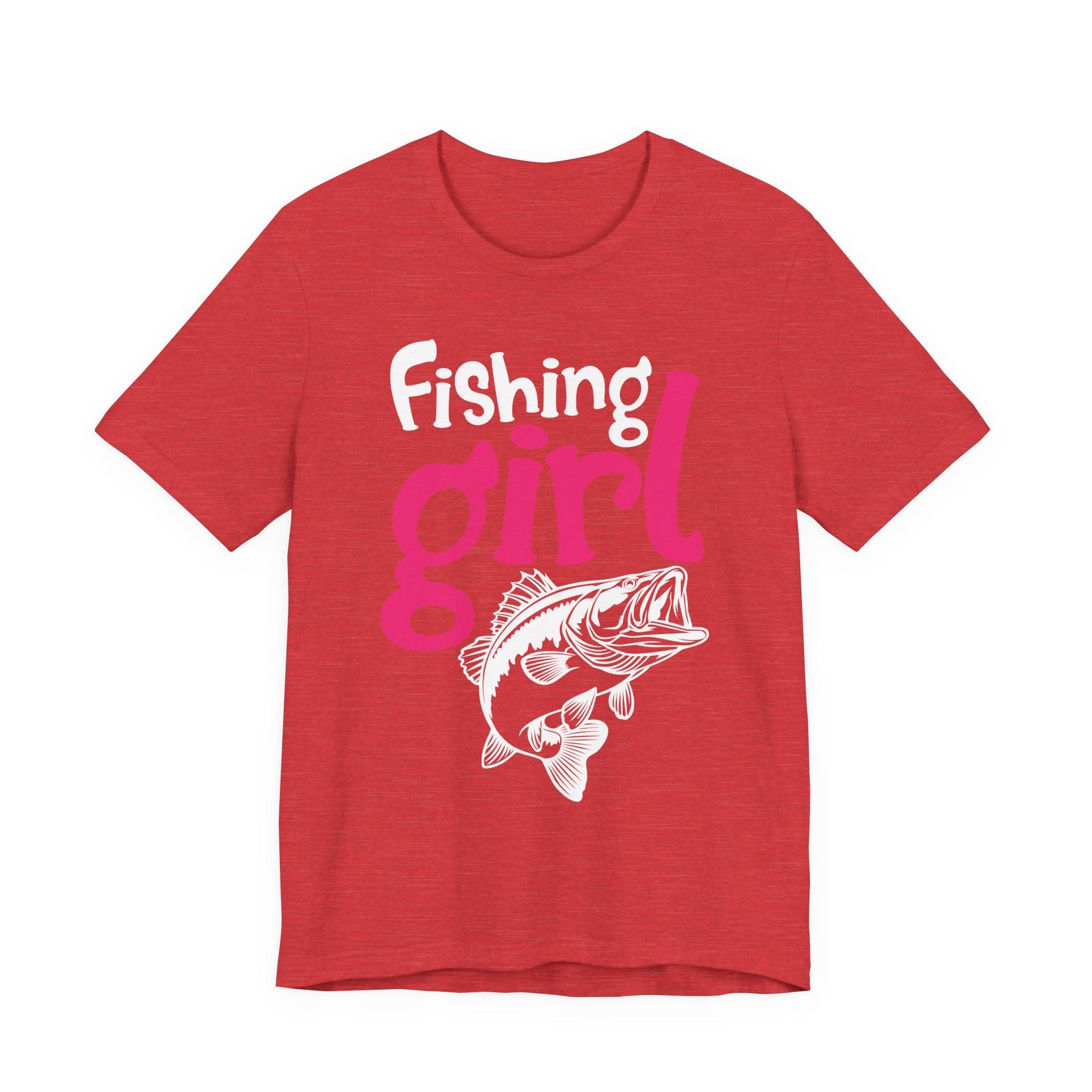 I Know I Fish Like a Girl, Try to Keep Up — Unisex Cotton Tee