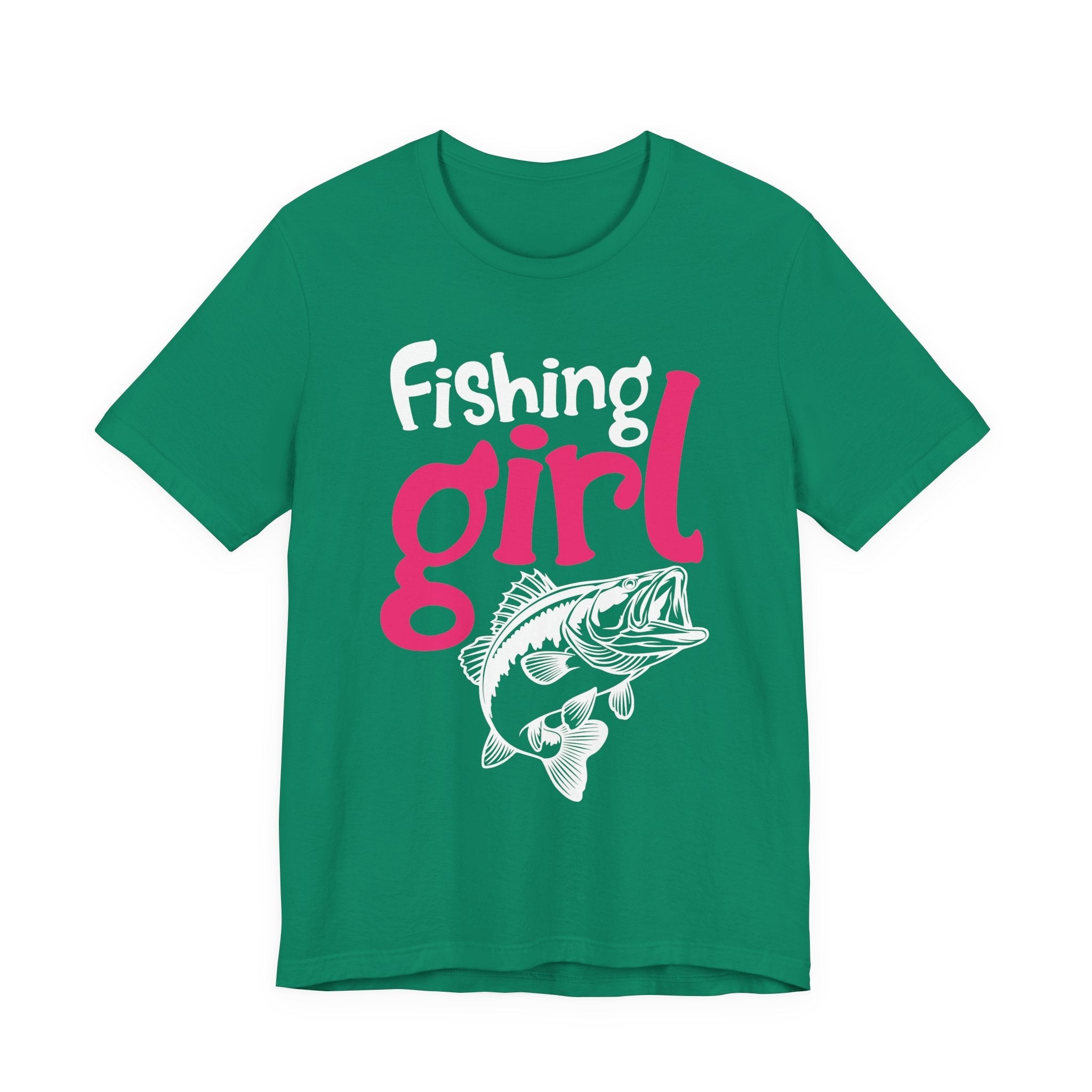 I Know I Fish Like a Girl, Try to Keep Up — Unisex Cotton Tee