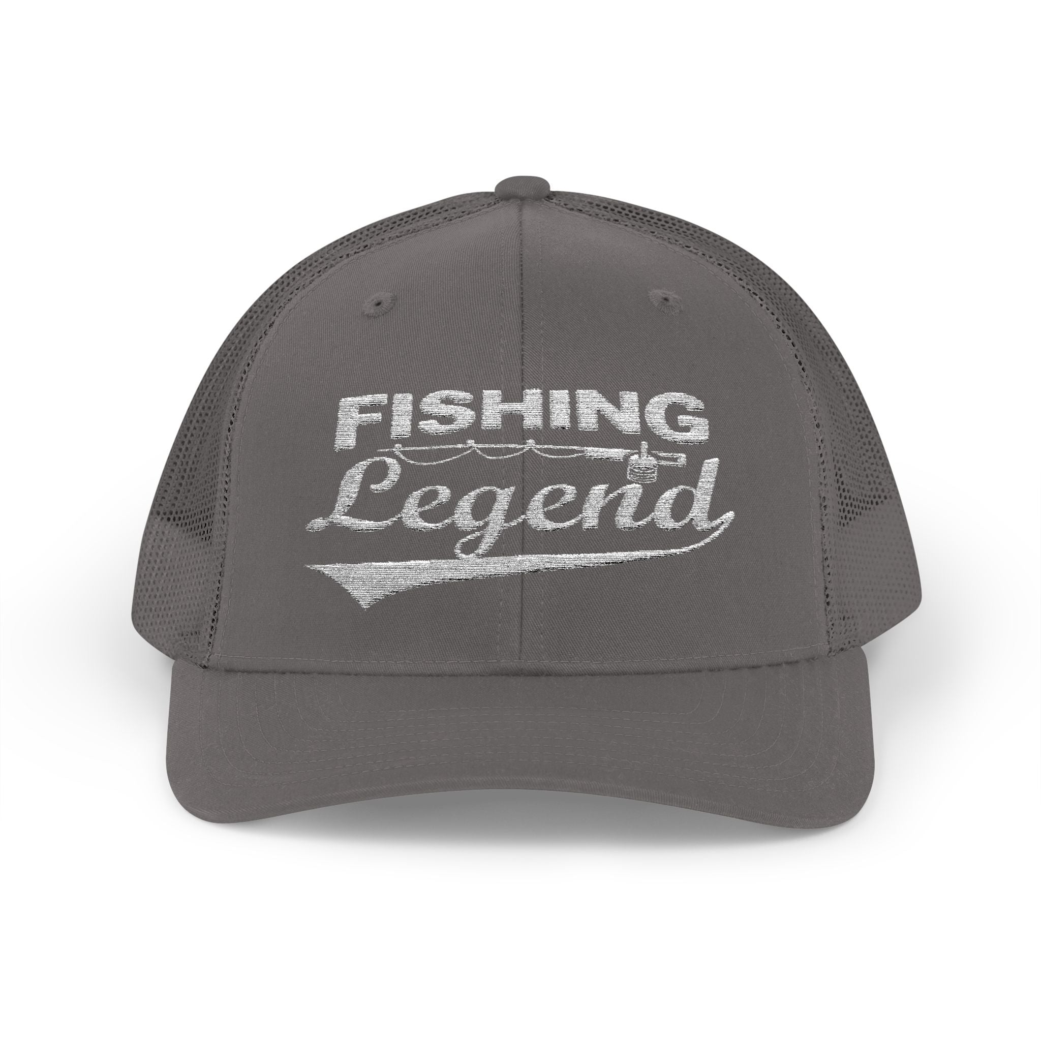 Fishing Legend — Embroidered Baseball Cap