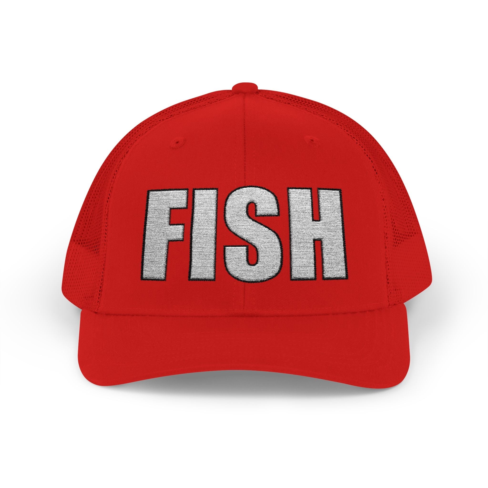 FISH — Embroidered Baseball Cap