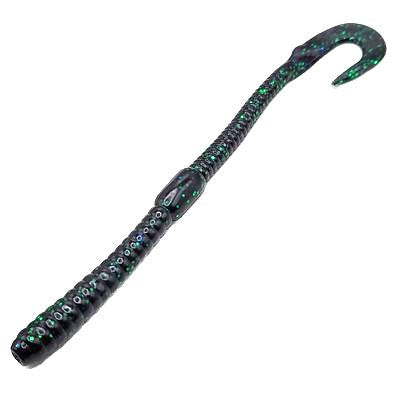 Curl Tail 6" - Pumpkin Pepper Green Flakes (10Pk)