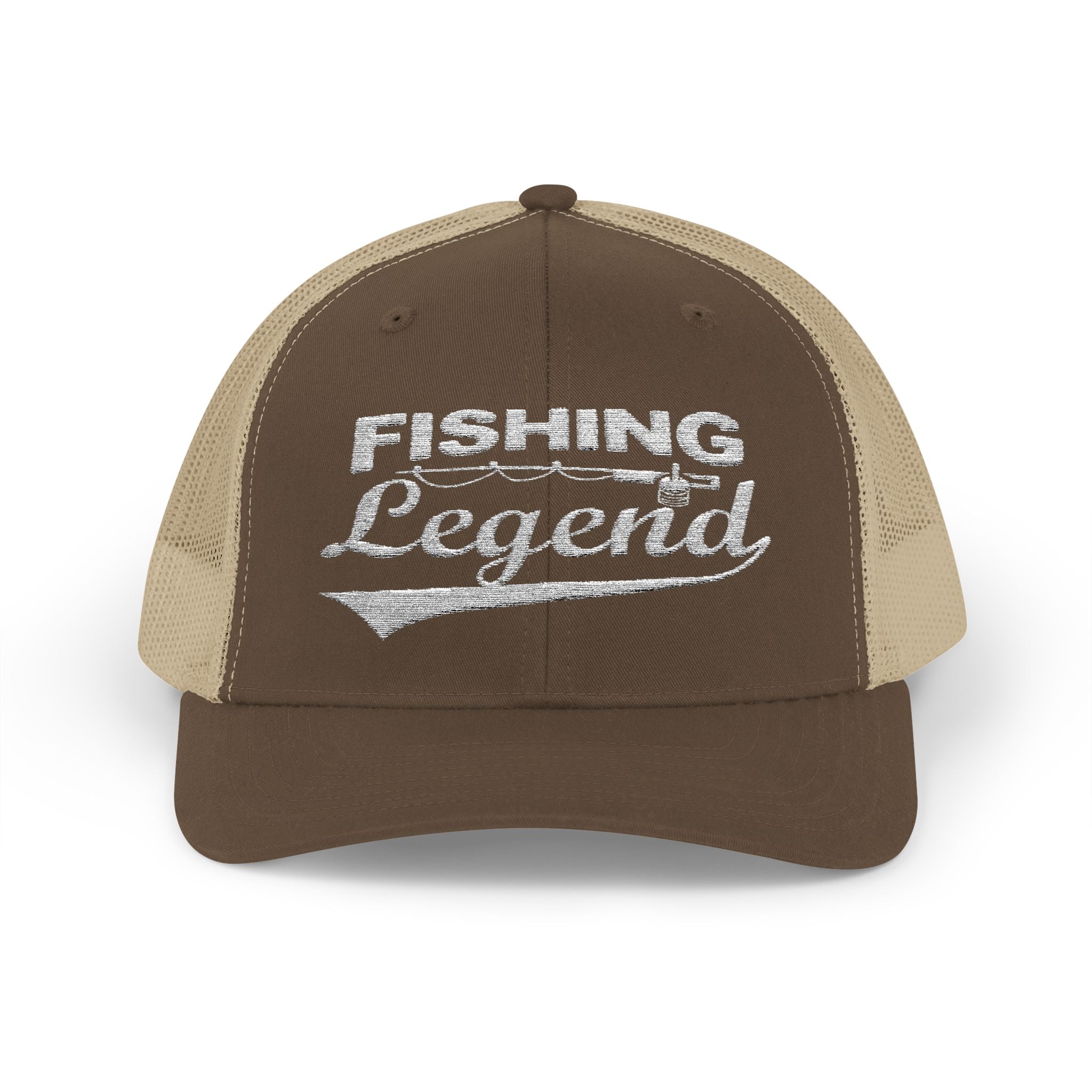 Fishing Legend — Embroidered Baseball Cap