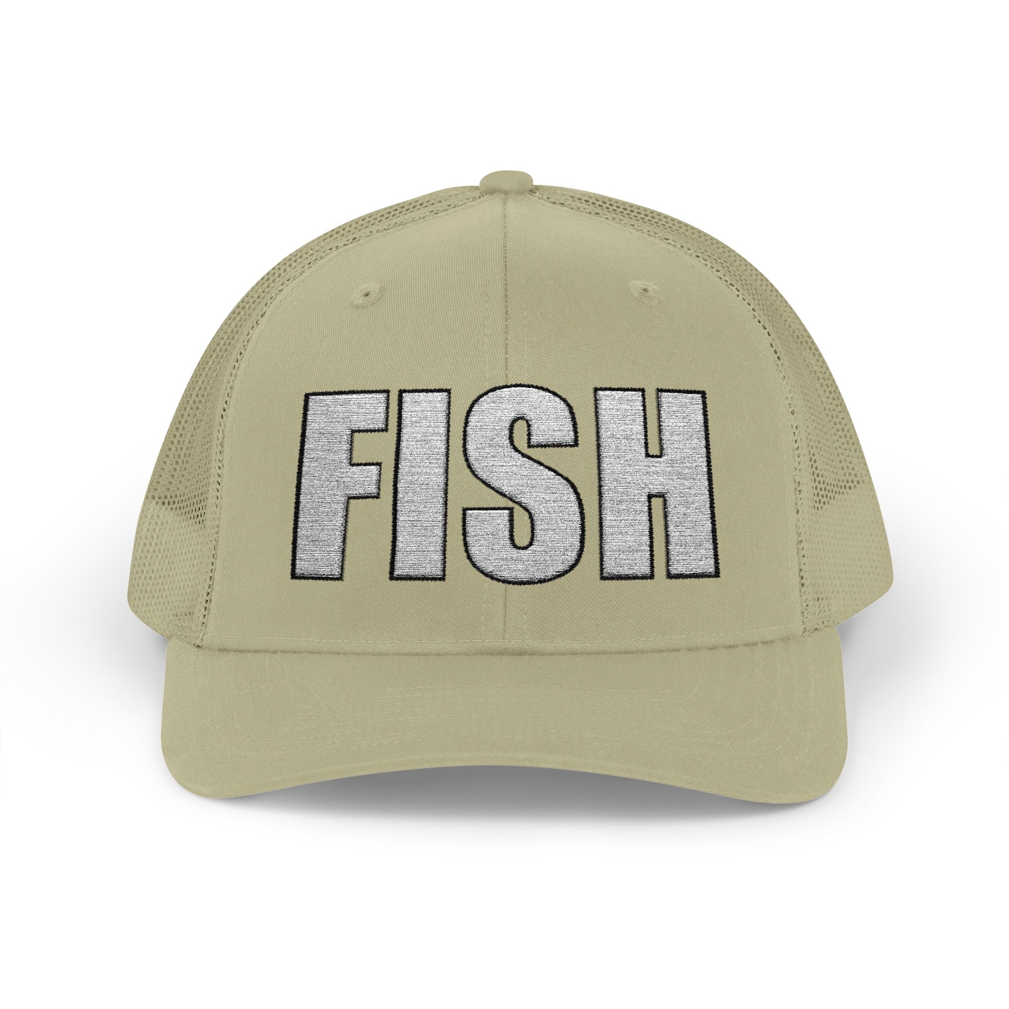 FISH — Embroidered Baseball Cap