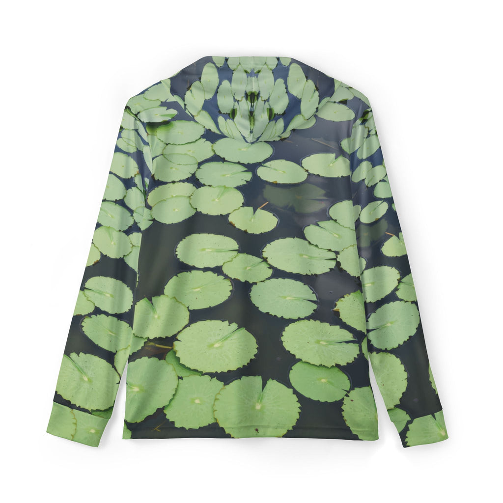 Lily Pads — Unisex Fishing Pullover Hoodie (SPF 50+)