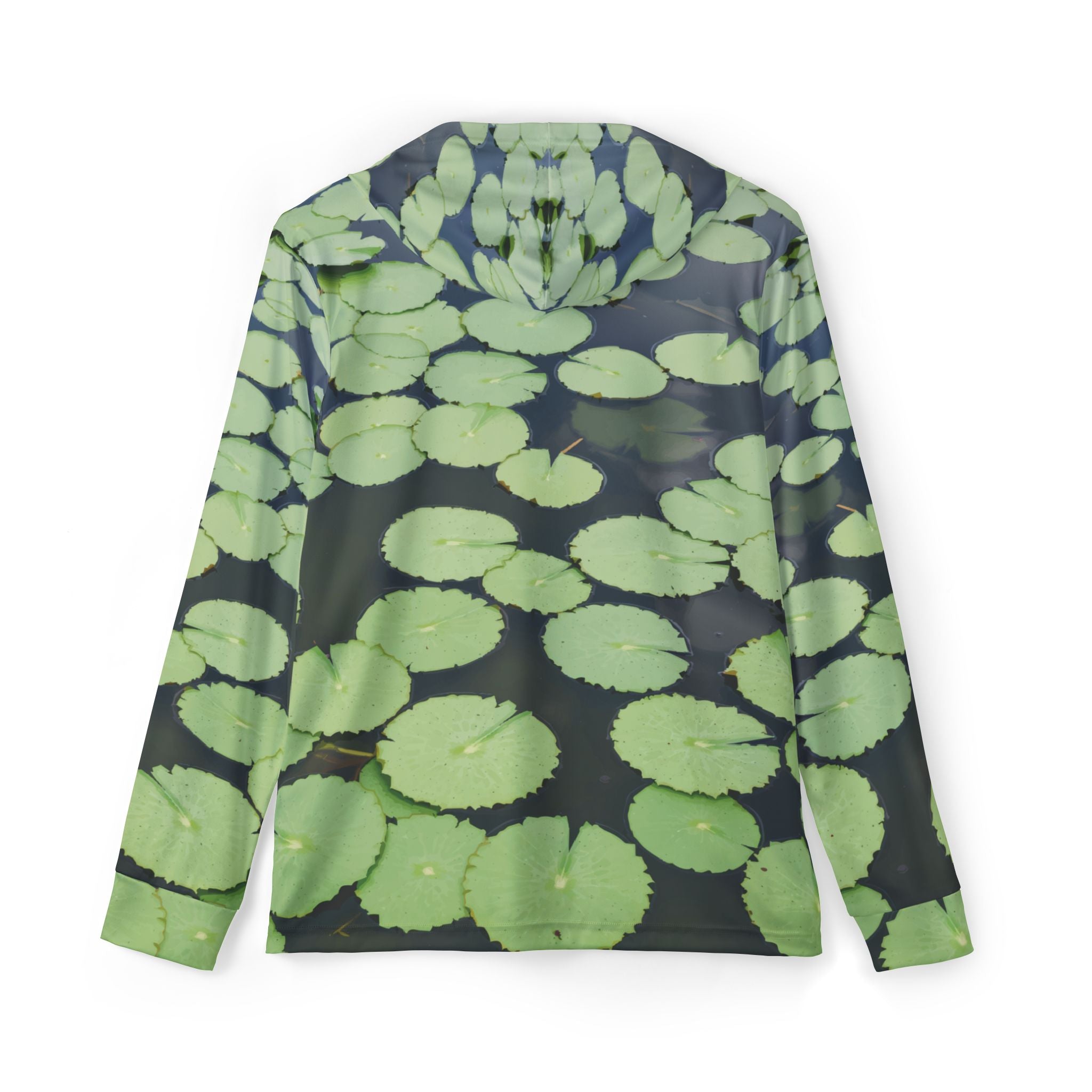 Lily Pads — Unisex Fishing Pullover Hoodie (SPF 50+)