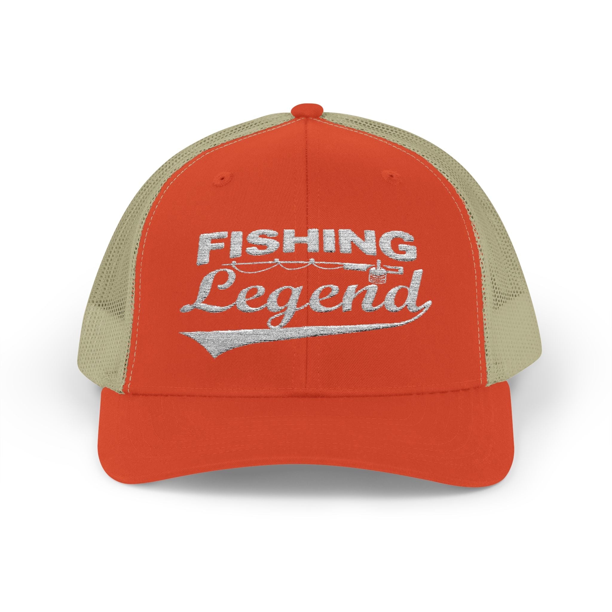 Fishing Legend — Embroidered Baseball Cap