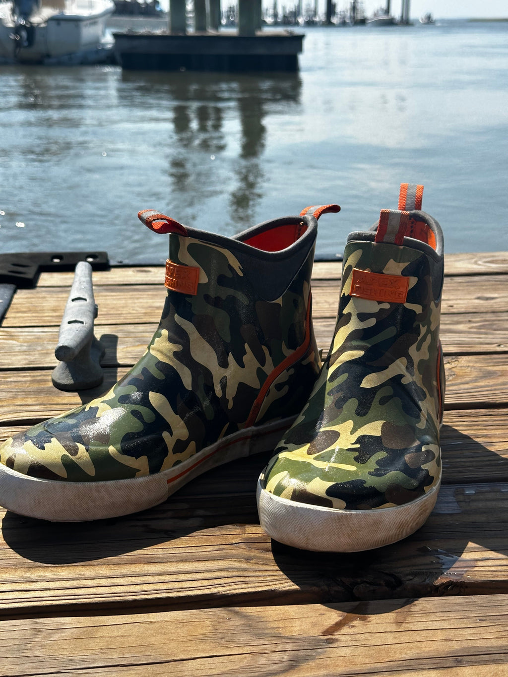 Camo Deck Boots