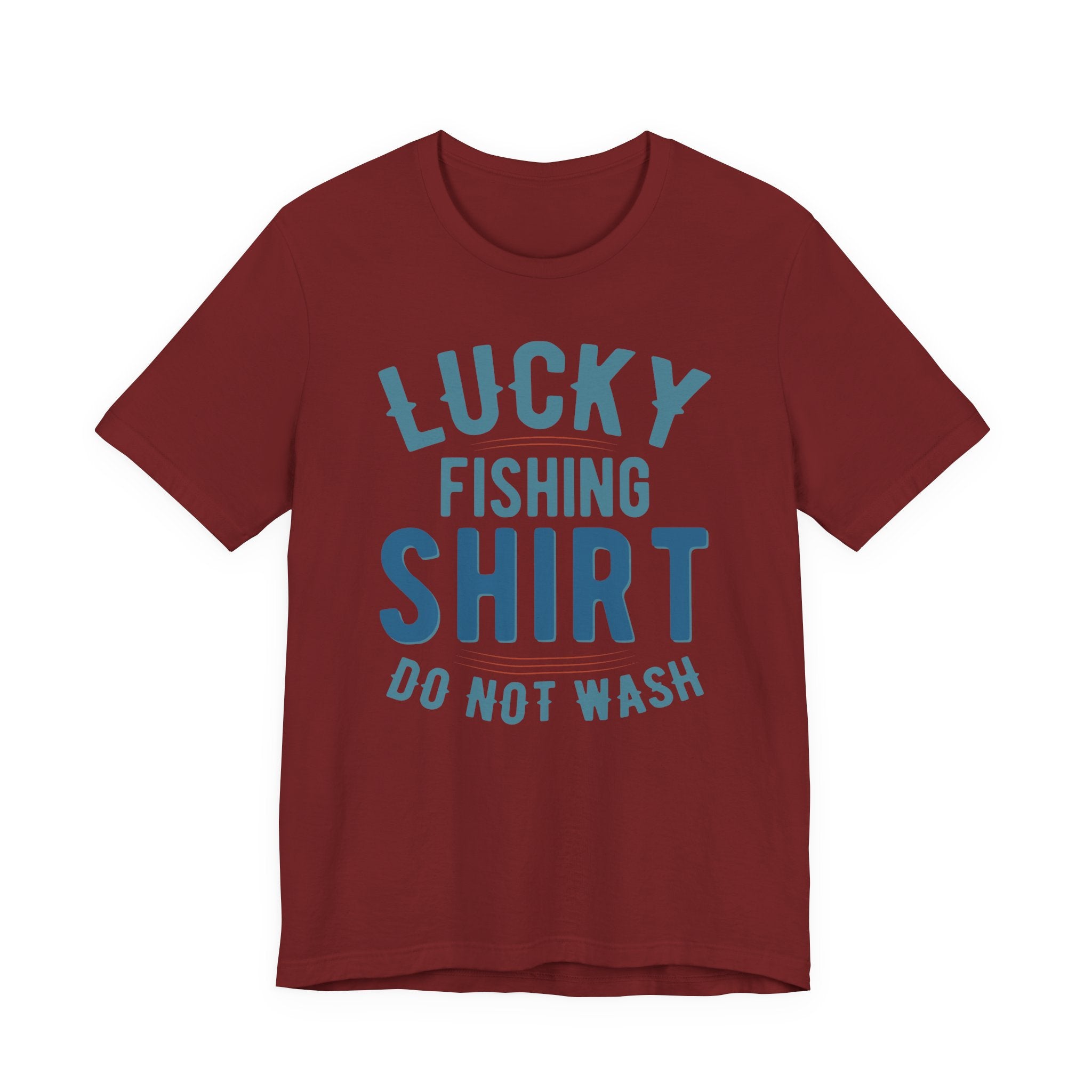Lucky Fishing Shirt — Unisex Cotton Tee