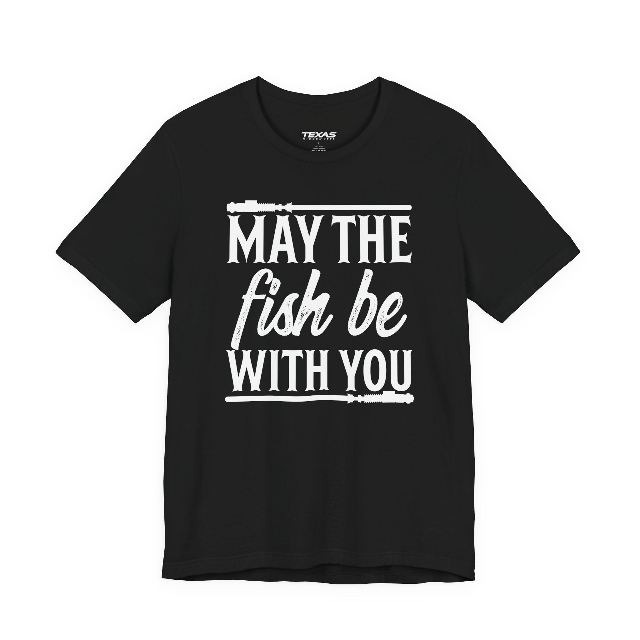 May the Fish Be With You — Unisex Cotton Tee