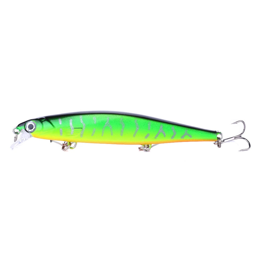 4.33 inches, 13g/.48 oz Jerkbait Bass, Pike, Walley, Striper Fishing.