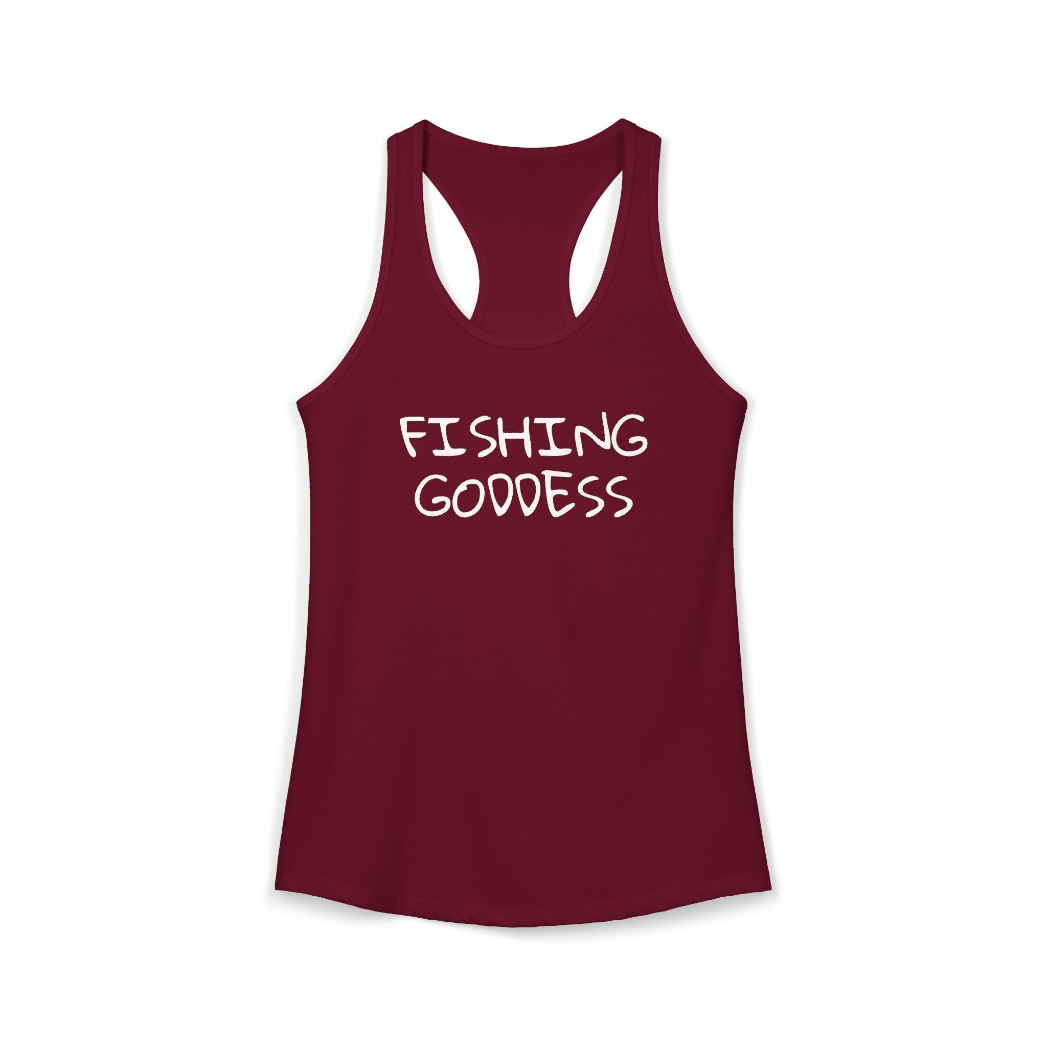 Fishing Goddess — Women’s Racerback Tank
