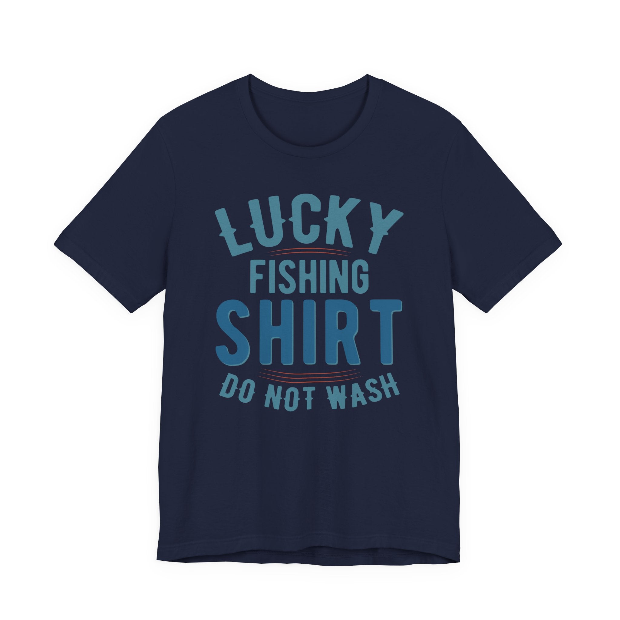 Lucky Fishing Shirt — Unisex Cotton Tee
