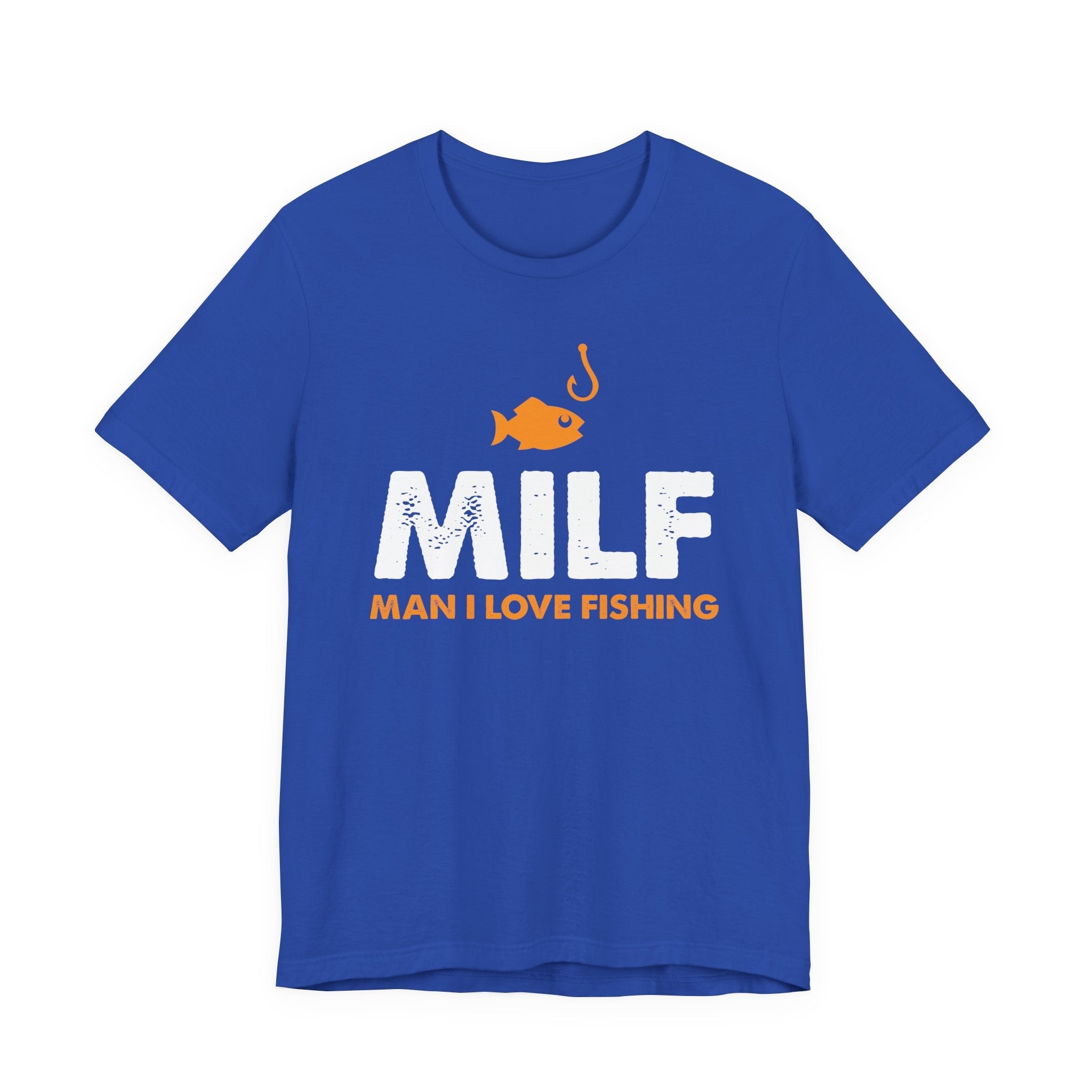 Man I Love Fishing — Unisex Cotton Tee