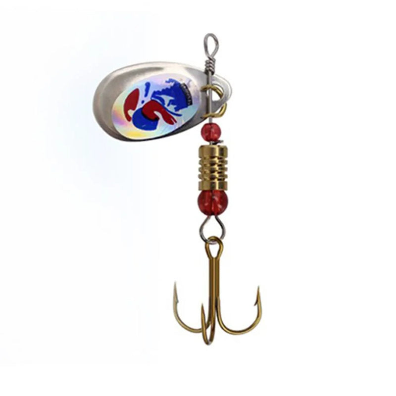 Spinner Fishing Lure 16pcs Set Fishing for Trout, crappie, bass