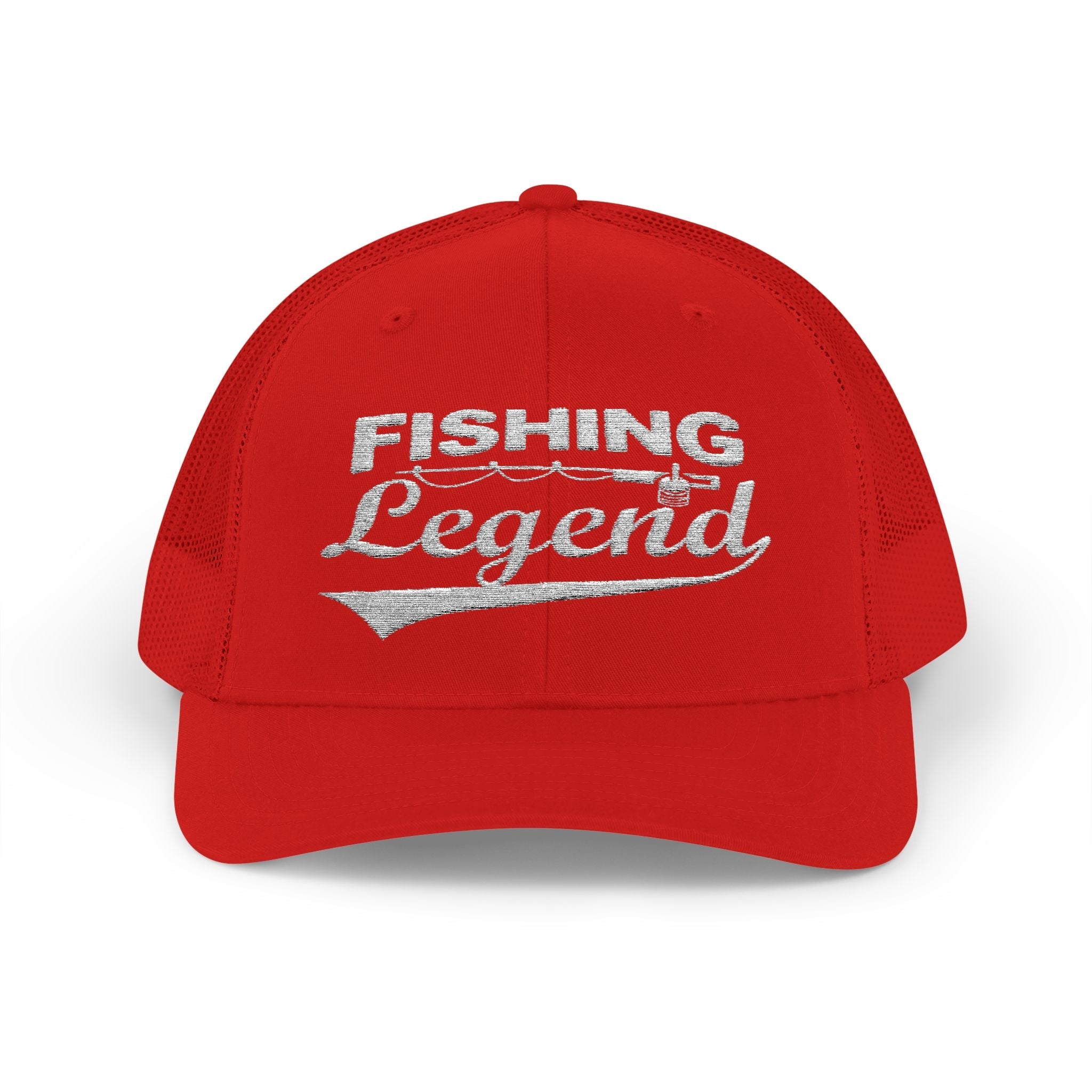 Fishing Legend — Embroidered Baseball Cap