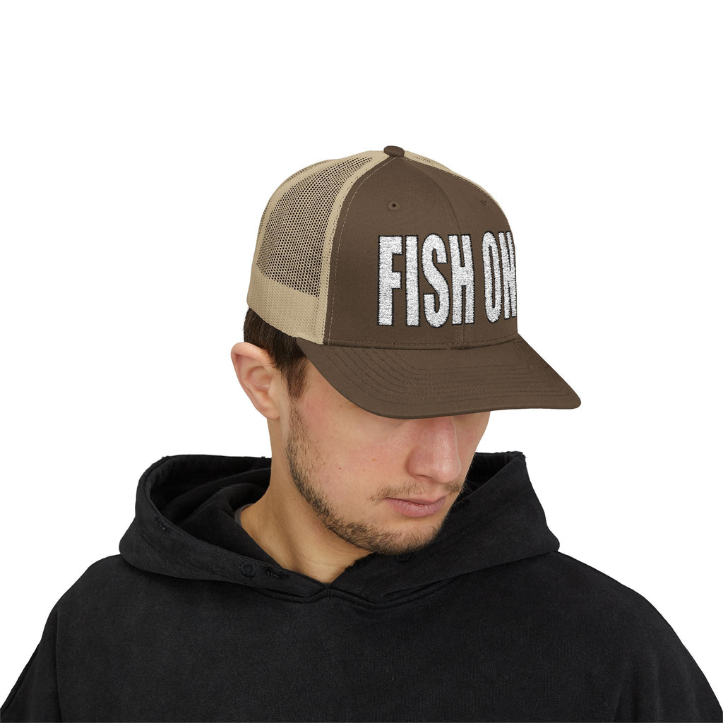 FISH ON — Embroidered Baseball Cap