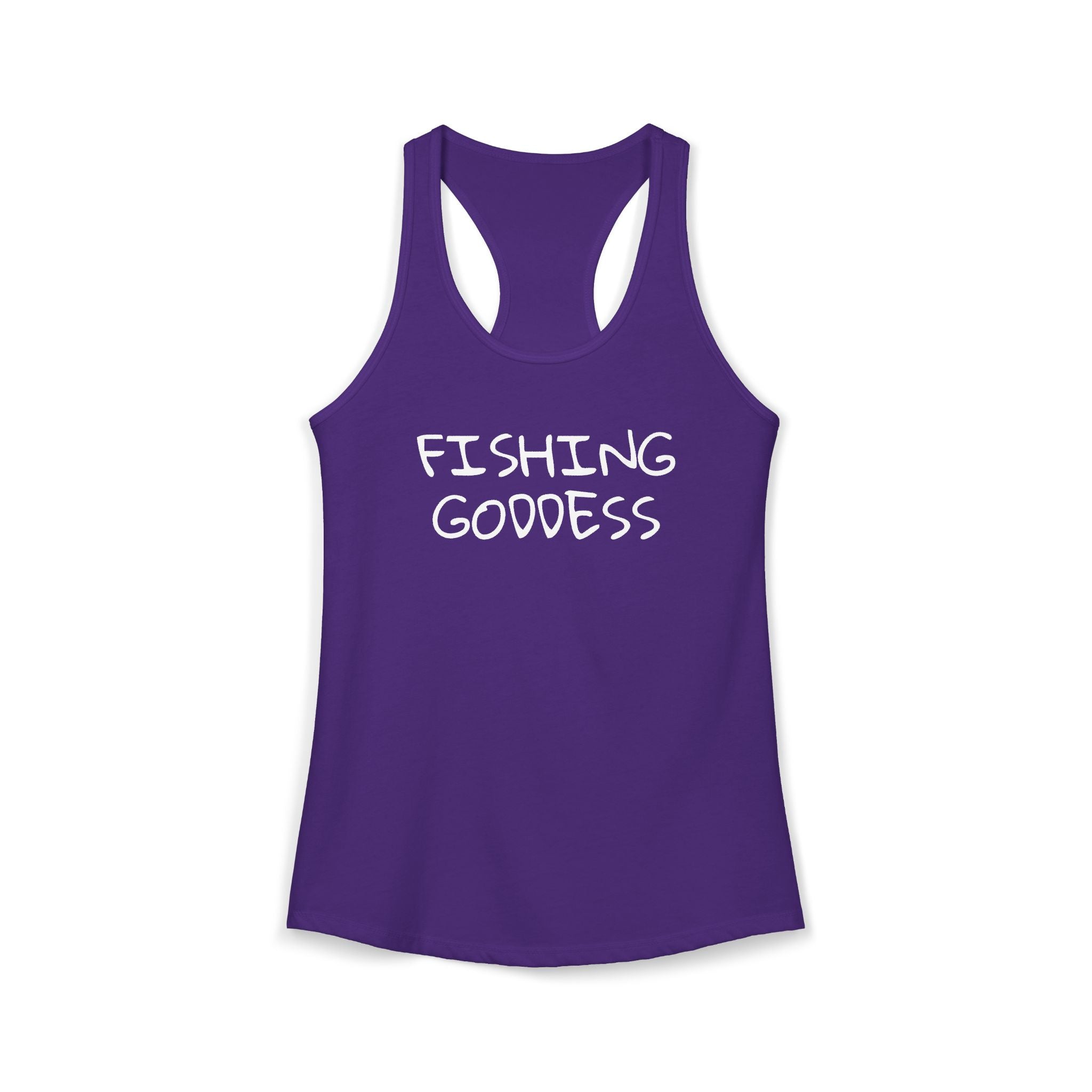 Fishing Goddess — Women’s Racerback Tank