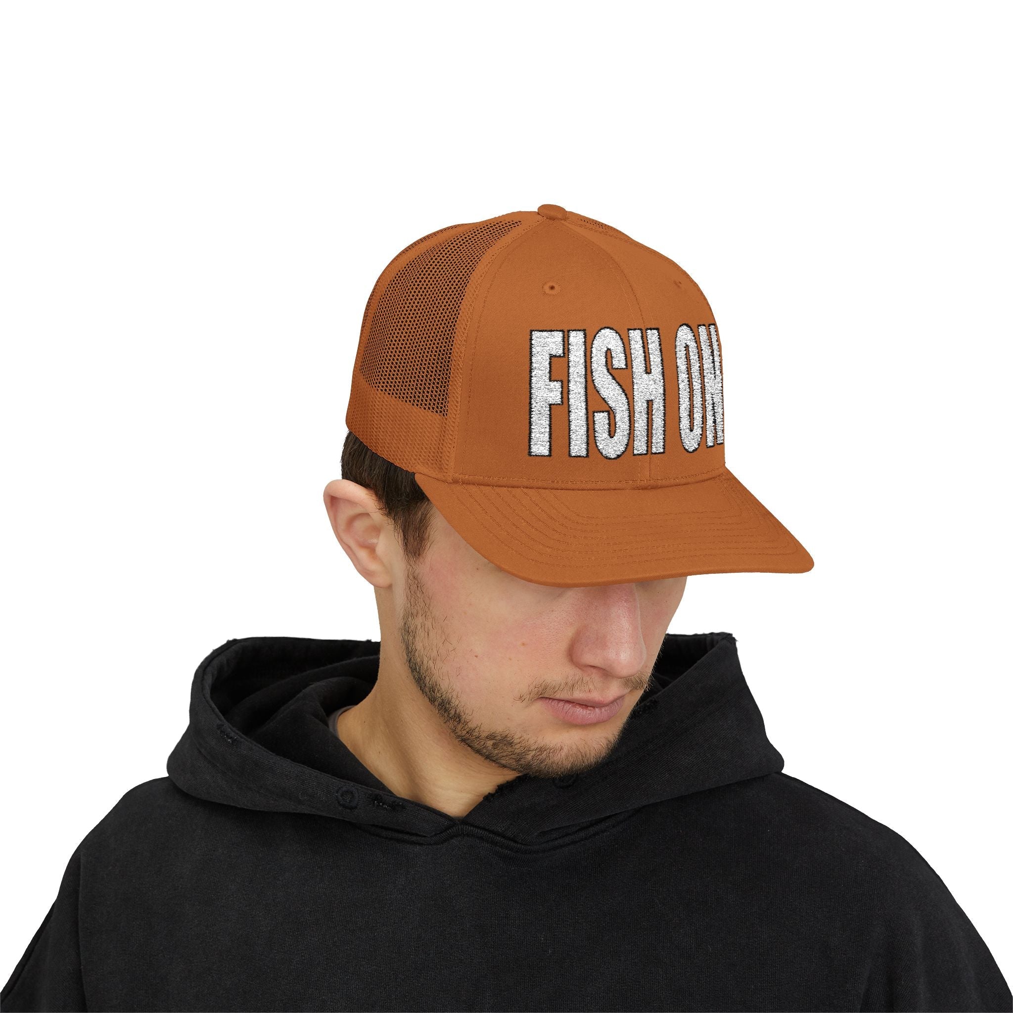 FISH ON — Embroidered Baseball Cap