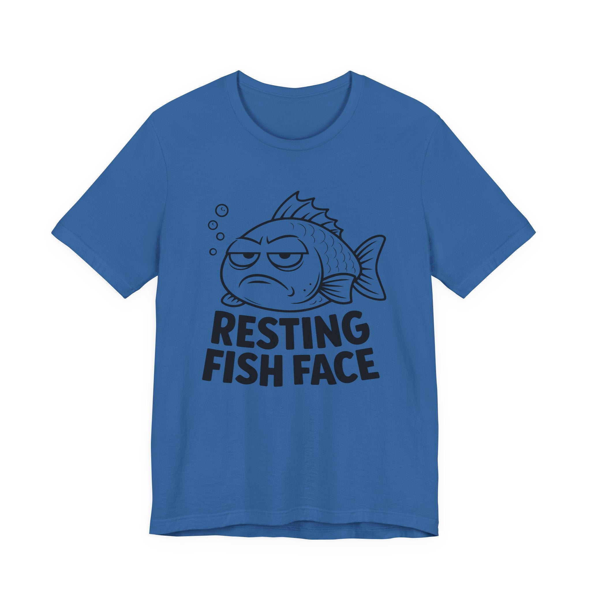 Resting Fish Face — Unisex Cotton Tee