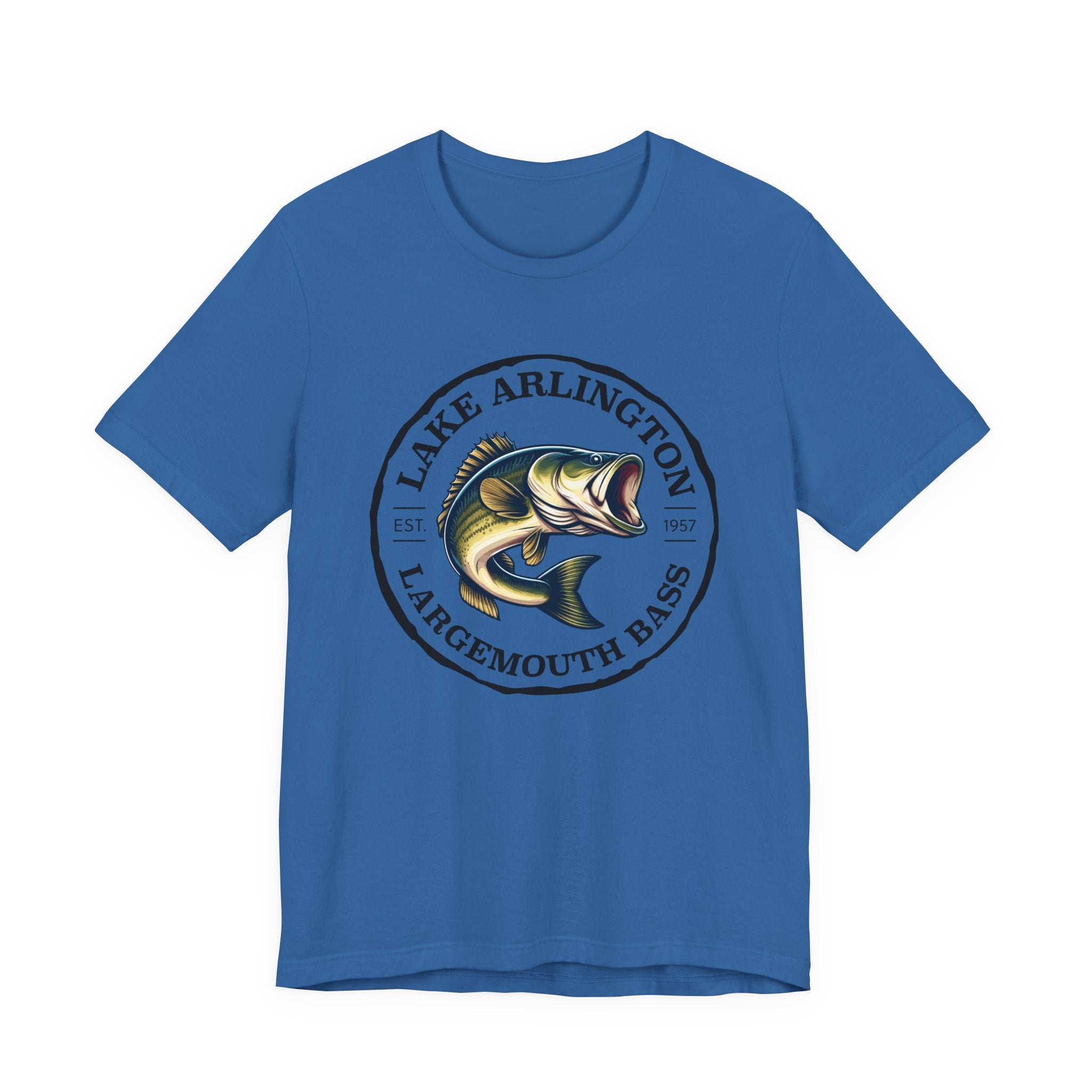 Lake Arlington Largemouth Bass — Unisex Cotton Tee