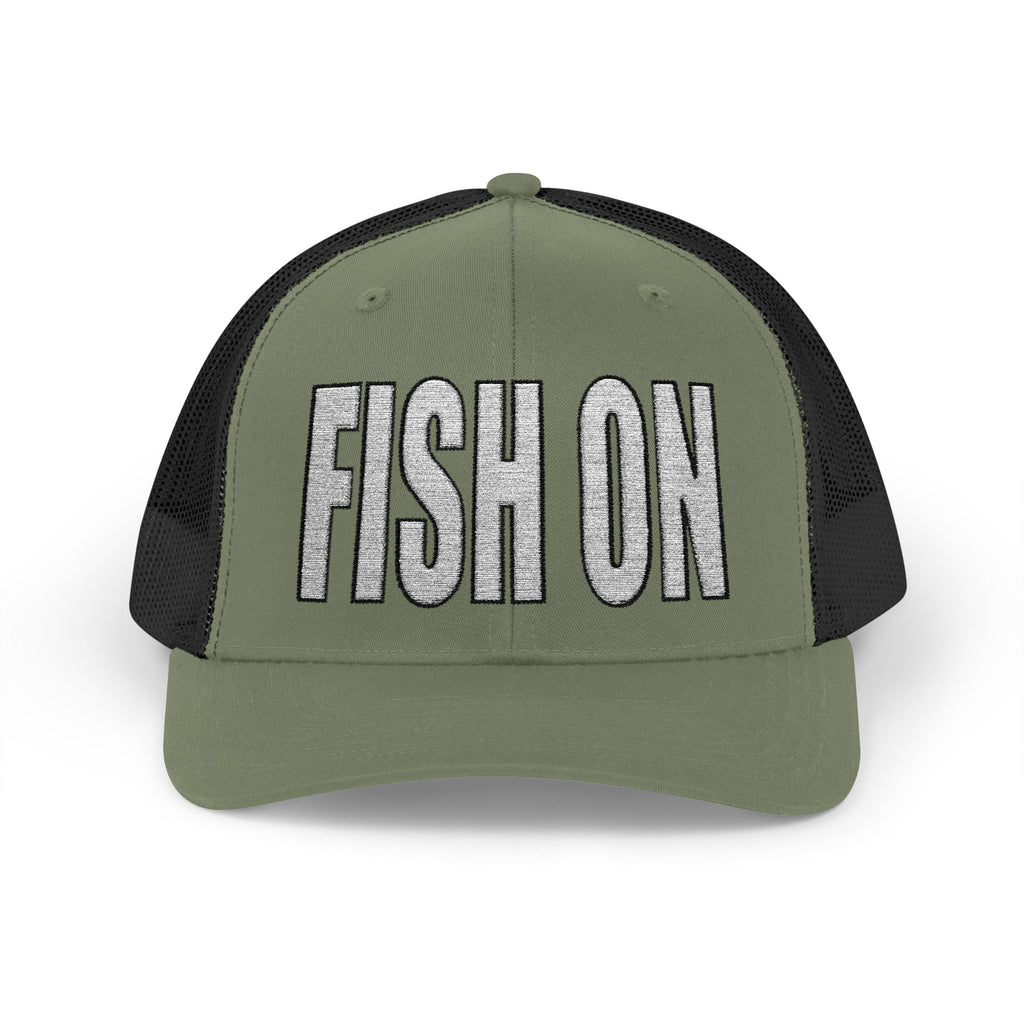 FISH ON — Embroidered Baseball Cap