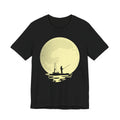 Full Moon Fishing (Kayak Edition) — Unisex Cotton Tee