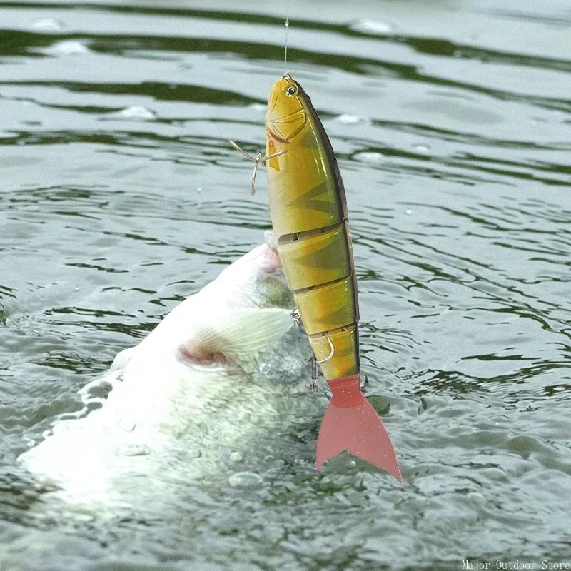 Swimbait Balam Length 23cm/9 inches Lure Madness Giant Bait Balam Lure for Big Bass, Striper, Pike, Musky Hard Lures Giant Baits Big Pike Jointed Lures