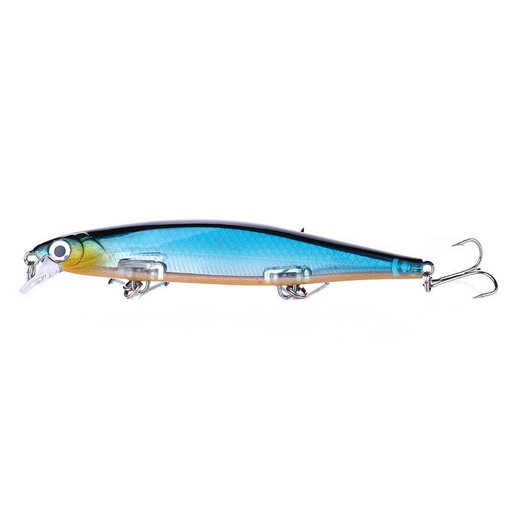 4.33 inches, 13g/.48 oz Jerkbait Bass, Pike, Walley, Striper Fishing.