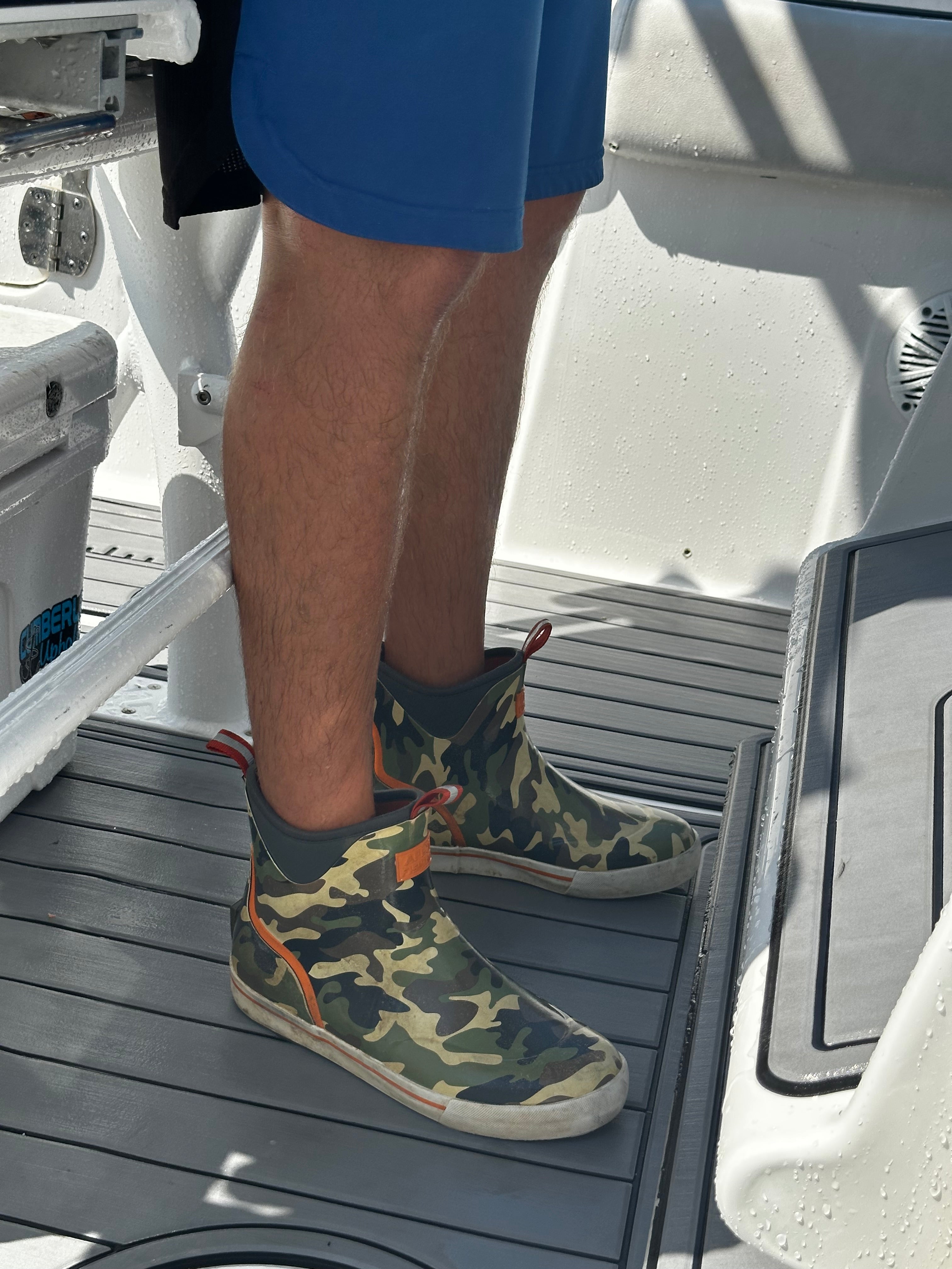 Camo Deck Boots