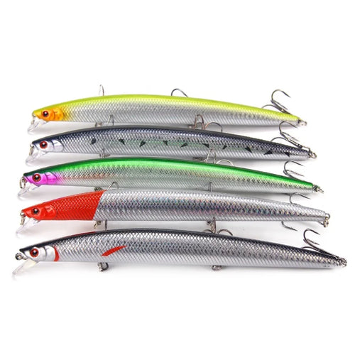 Swimming Minnow Floating Jerkbaits Bass Fishing Lure Length 18Cm/7 inches Weight 26.5g/.93 ounces.