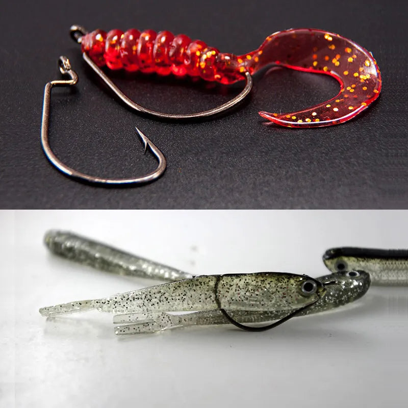 MERRYfishing Extra wide gap fishing hooks (25 pack)