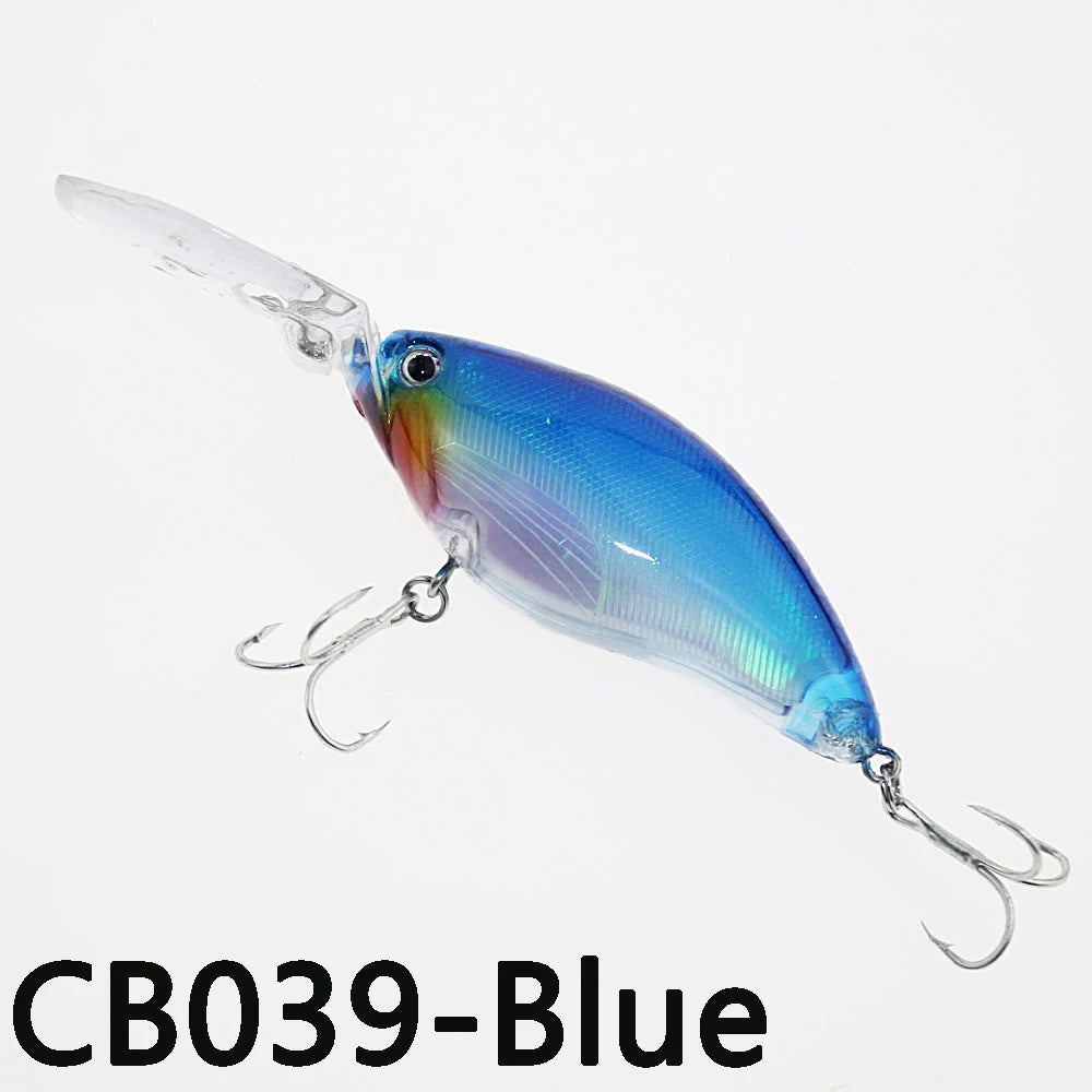 105mm 18g High Quality Deep Diving Crank Bait Minnow Crankbait Swimbait Long Tongue Trolling Wobblers Big Fish Fishing Lure Bait