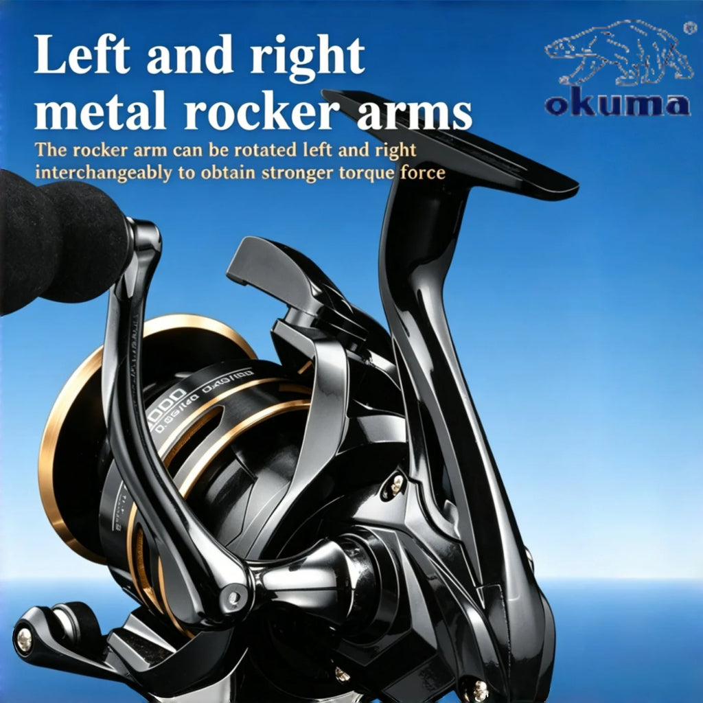 Okmua Rotating Fishing Reel, Maximum Towing Ultra Light Accessory, Surfing, Jumping, Saltwater, Fishing Wheel