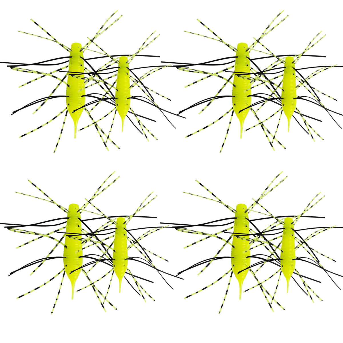Aventik Soft Fishing Bait Senko Worms Stick Baits Sinking Wacky Worms for Bass Fishing Ned Rig 4cm&6cm