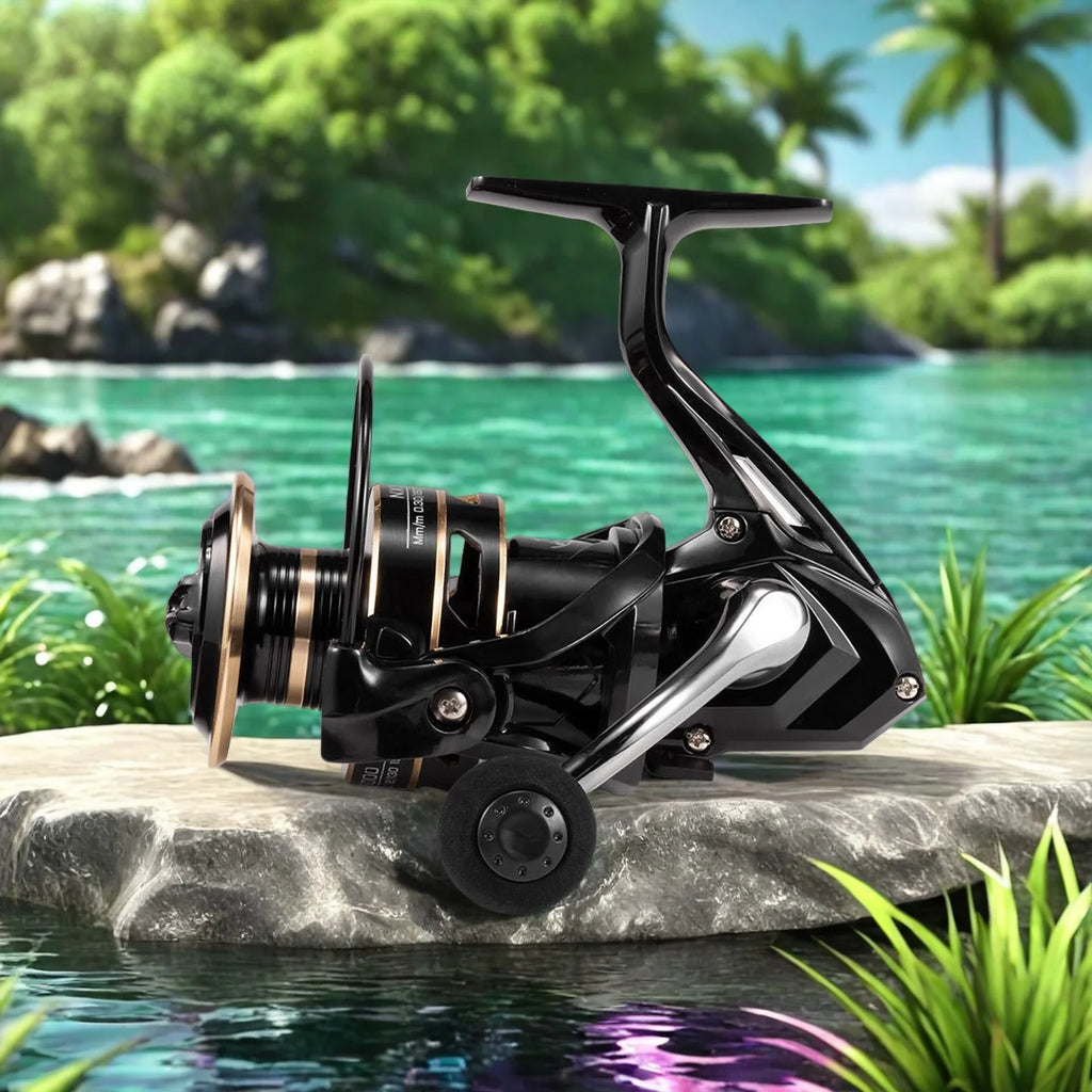 Okmua Rotating Fishing Reel, Maximum Towing Ultra Light Accessory, Surfing, Jumping, Saltwater, Fishing Wheel