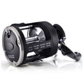 Sea Fishing Drum Reel Full Metal Head, Visual Fish Finder Boat Fishing Reel with Powerful Drag System