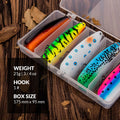 THKFISH 5pcs Fishing Spoon Trout Lure 3.5g 5g 7g 10g 15g 21g 28g Metal Spoon Hard Bait Trebble Hook For TROUT BASS PIKE Fishing