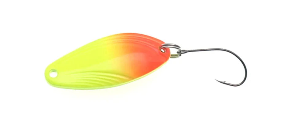 Metal Spoon Trout Fishing Lure 4.5g 33mm Single Hook Micro Wobbler Bait Artificial Casting Lures For Bass Perch