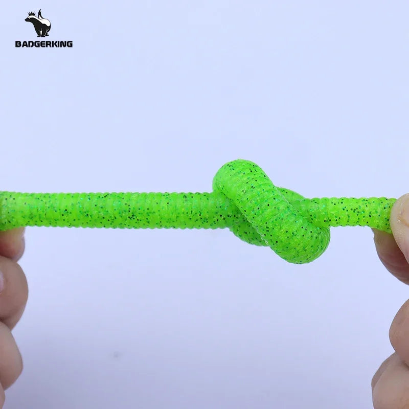 Length 14cm/5 inches Weight 11g/.38 Ounce Stick Bait Fishing Worm For Neko Rig, Wacky Rig, Weightless Rig, Weedless Rig Soft Silicone Gemany Material Tough Soft Plastic