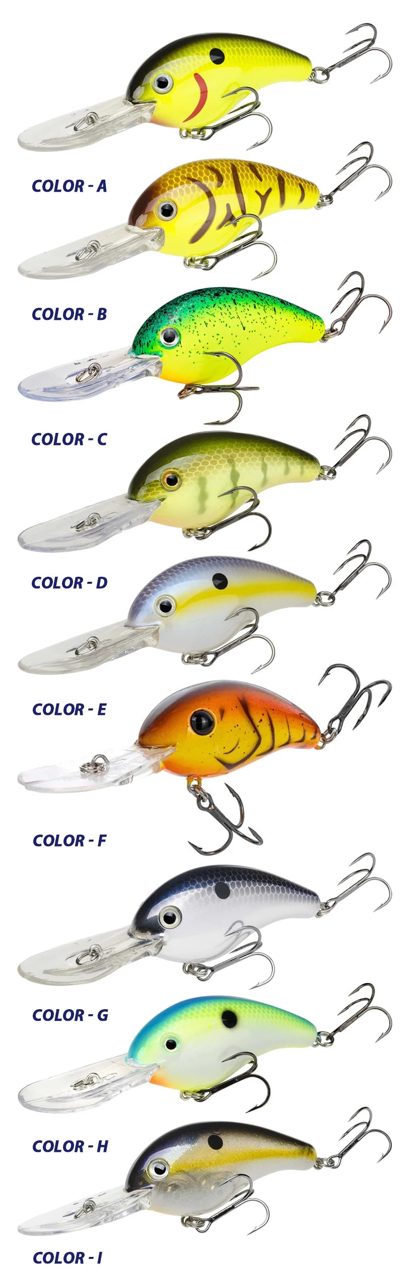Crankbait Deeping Diving 65mm 20g Fishing Wobbler Floating Chubby Bass Pike Lure Fishing Equipment Artificial Bait Fish Pesca