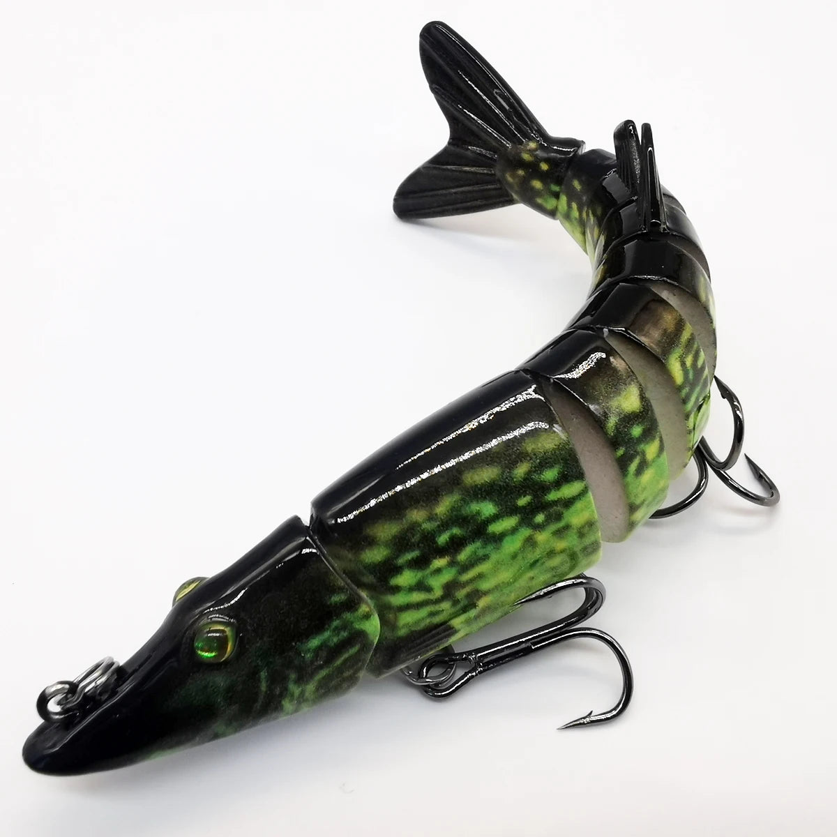 ANFS Fishing Lures for Bass, Pike Muskie Multi Jointed Swimbaits Slow Sinking Lures Freshwater/ Saltwater