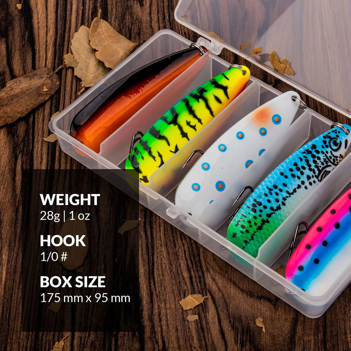 THKFISH 5pcs Fishing Spoon Trout Lure 3.5g 5g 7g 10g 15g 21g 28g Metal Spoon Hard Bait Trebble Hook For TROUT BASS PIKE Fishing