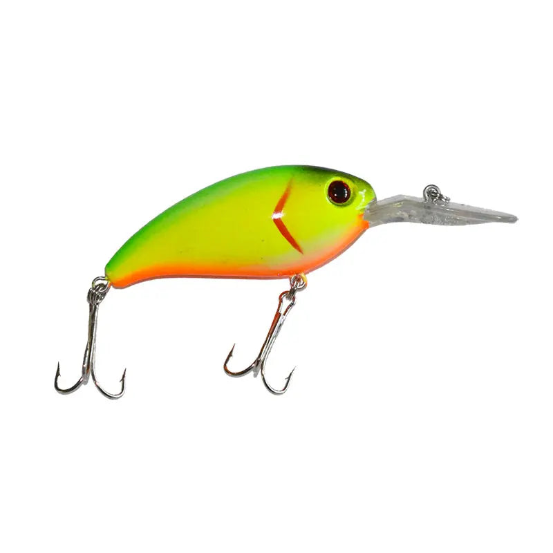 10cm 14.8g Deep Diving Crankbait Set 5 Colors Hard Lures Diving Bait Rattling Beads 8# Treble Hooks Bass Pike Fishing Wobbler