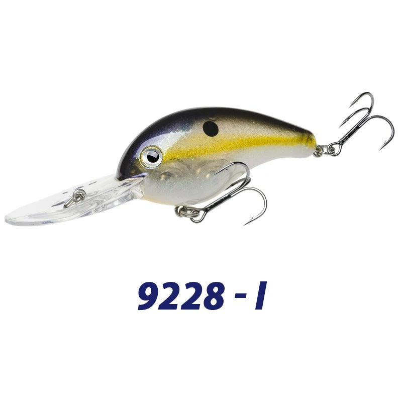 Crankbait Deeping Diving 65mm 20g Fishing Wobbler Floating Chubby Bass Pike Lure Fishing Equipment Artificial Bait Fish Pesca