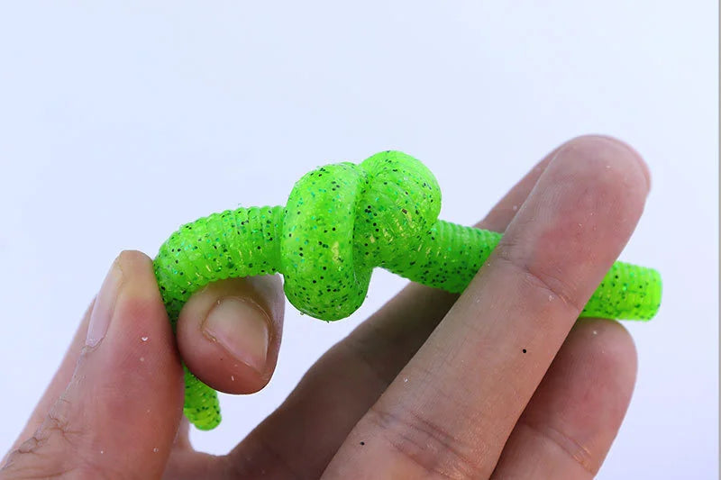 Length 14cm/5 inches Weight 11g/.38 Ounce Stick Bait Fishing Worm For Neko Rig, Wacky Rig, Weightless Rig, Weedless Rig Soft Silicone Gemany Material Tough Soft Plastic