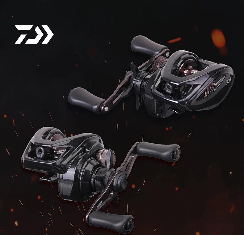 2025 NEW DAIWA PR100 Ⅱ Fishing Reel Baitcast Reel 3+1BB Gear Ratio 6.3/7.3:1 Max Drag 6kg Saltwater Reel 100/100L 100H/100HL