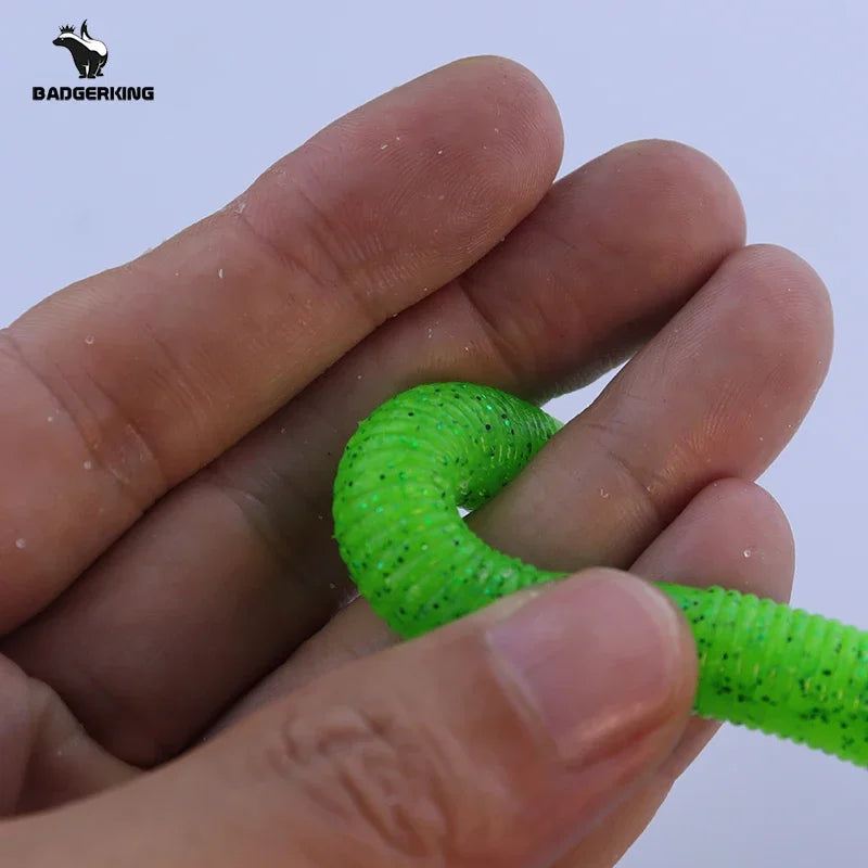 Length 14cm/5 inches Weight 11g/.38 Ounce Stick Bait Fishing Worm For Neko Rig, Wacky Rig, Weightless Rig, Weedless Rig Soft Silicone Gemany Material Tough Soft Plastic