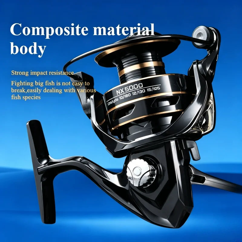 Okmua Rotating Fishing Reel, Maximum Towing Ultra Light Accessory, Surfing, Jumping, Saltwater, Fishing Wheel